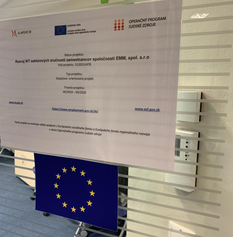 Vzdelávanie zamestnancov pomocou prostriedkov z EU fondov